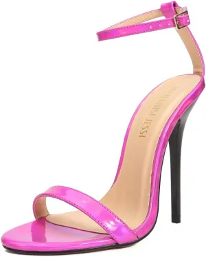 MAIERNISI JESSI Unisex Men's Women's Strappy Sandals Heels, Stilletos High Heeled Sandals