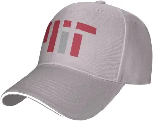 Massachusetts Institute of Technology Logo Sandwich Cap Unisex Classic Baseball Capunisex Adjustable Casquette Dad Hat