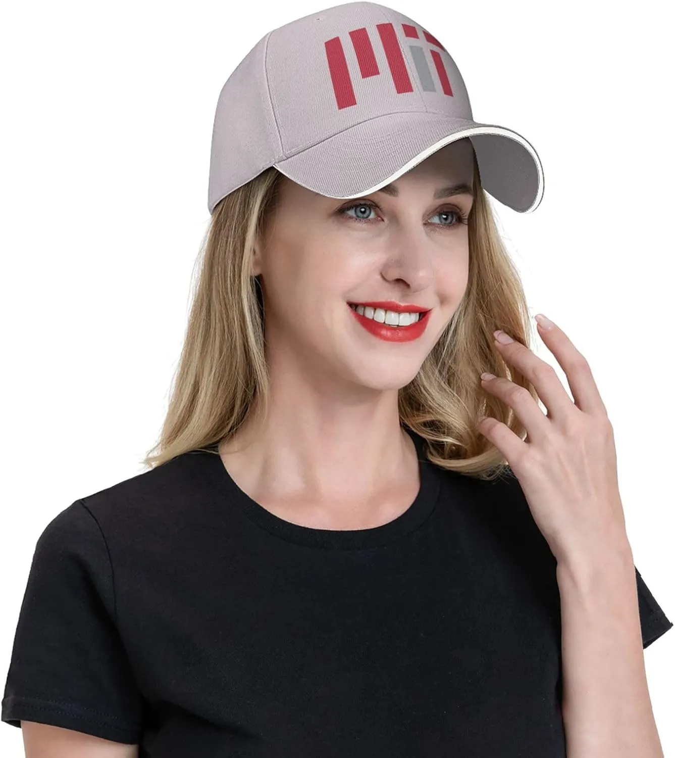 Massachusetts Institute of Technology Logo Sandwich Cap Unisex Classic Baseball Capunisex Adjustable Casquette Dad Hat