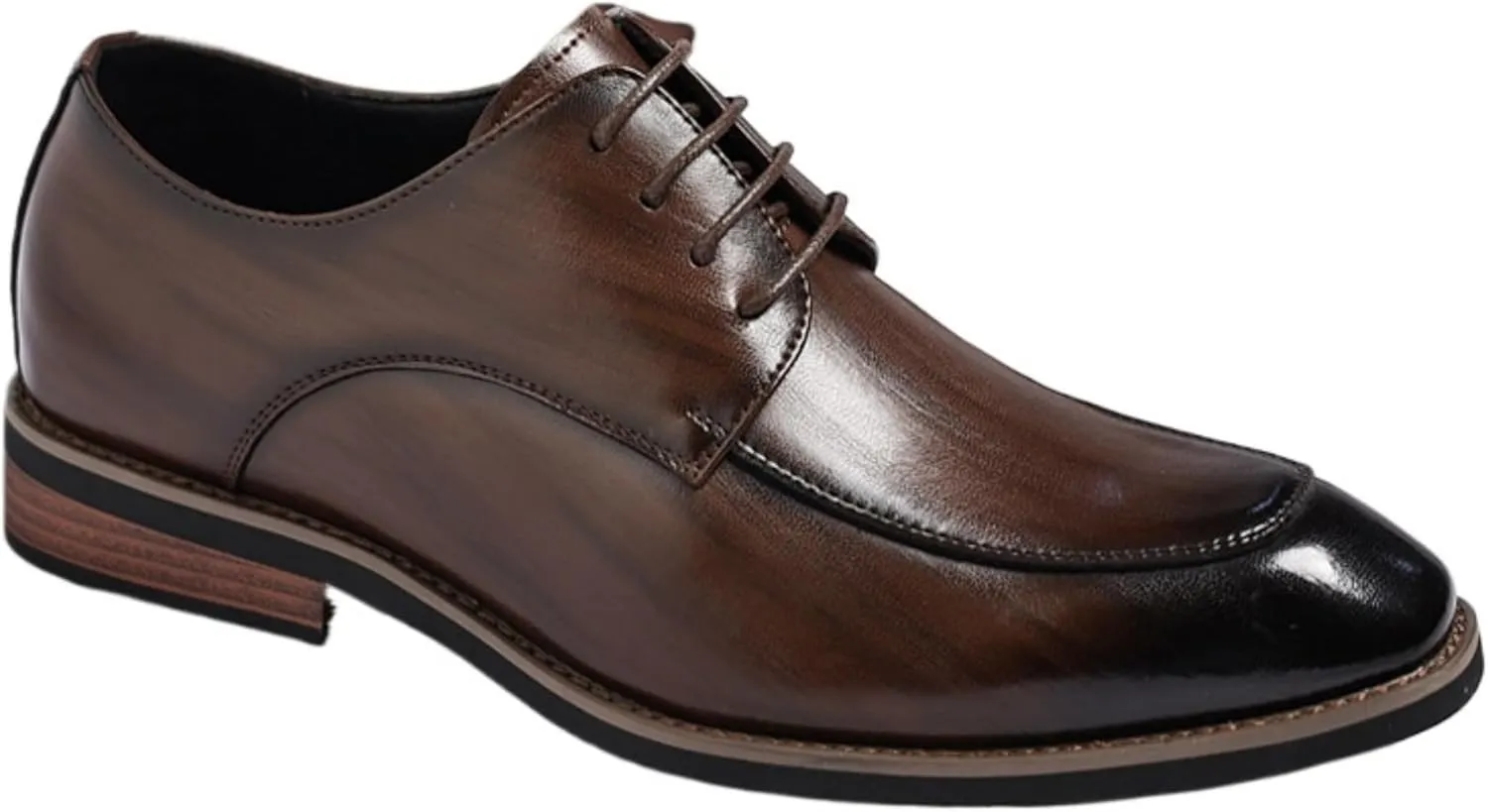 Mens Dress Shoes Oxford Shoes for Men Split Leather Comfortable Nonslip Formal Business Shoes