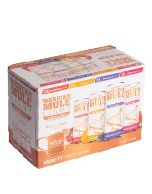 Merican Mule Light Variety Pack