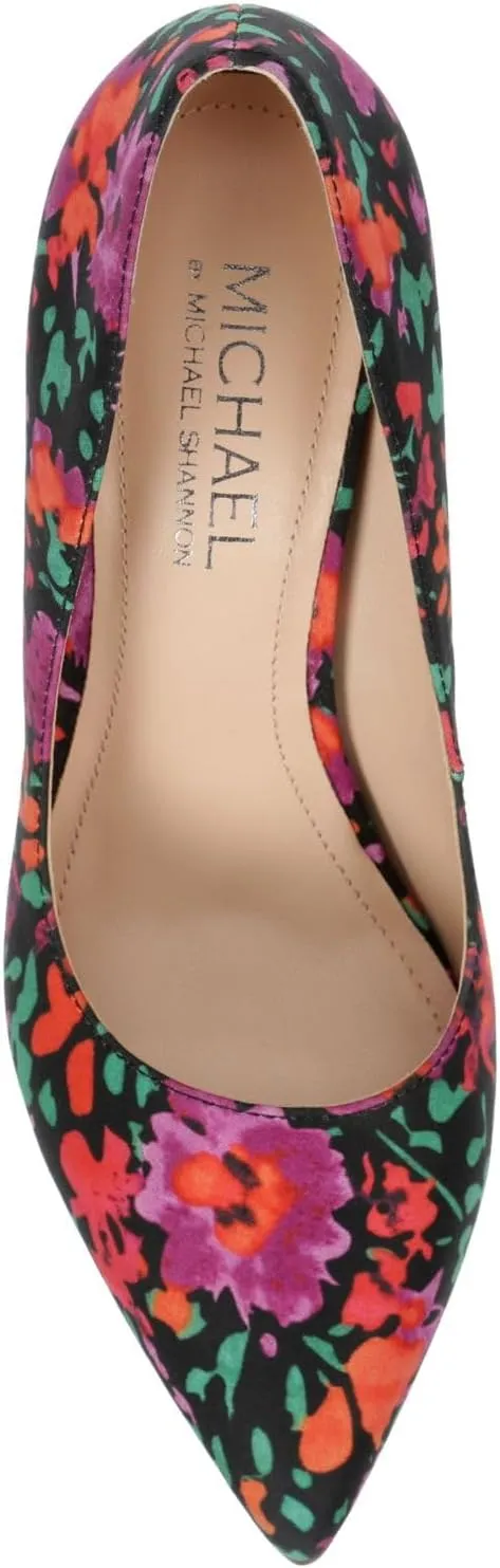 Michael By Michael Shannon Ryleigh - Women's Classic Pointed Toe High Heel Dress Pump Shoes