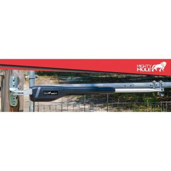 Mighty Mule Light Duty Single Swing Gate Opener Solar Capable
