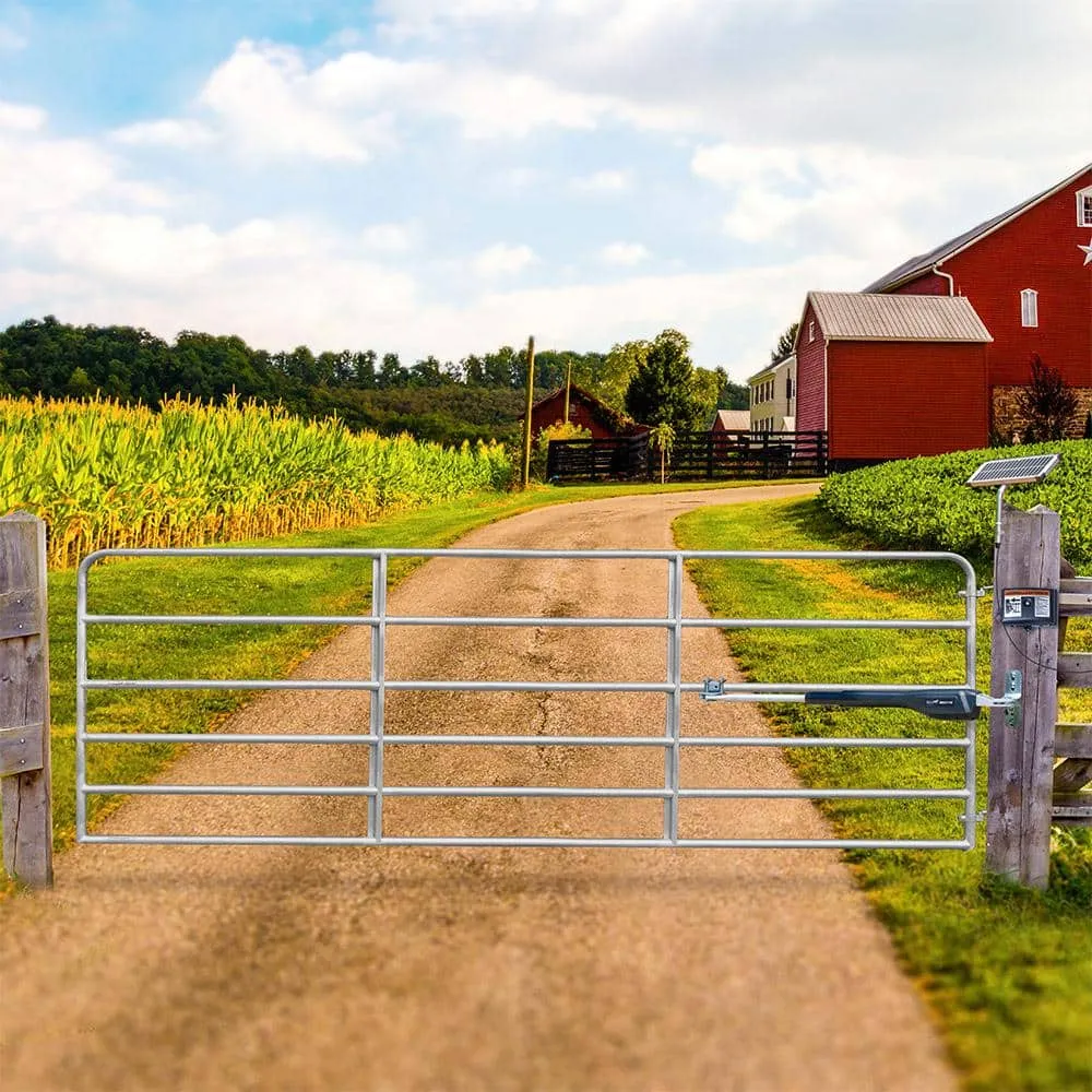 Mighty Mule Light Duty Single Swing Gate Opener Solar Capable