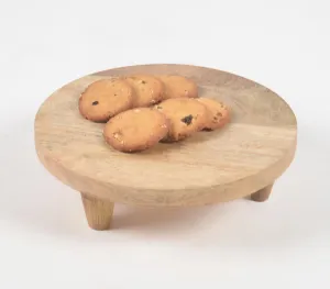 Minimal Wooden Tripod Trivet