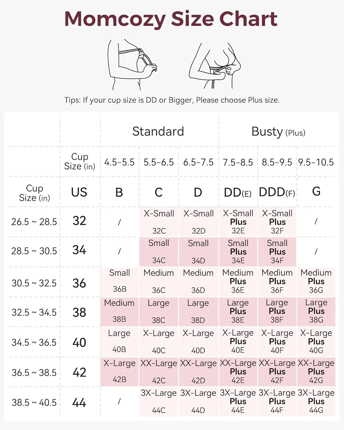Momcozy Pumping Bra Hands Free, Upgraded Breast Pump Bra with Widened Band, Pumping Nursing Bra in One, Adjustable Straps