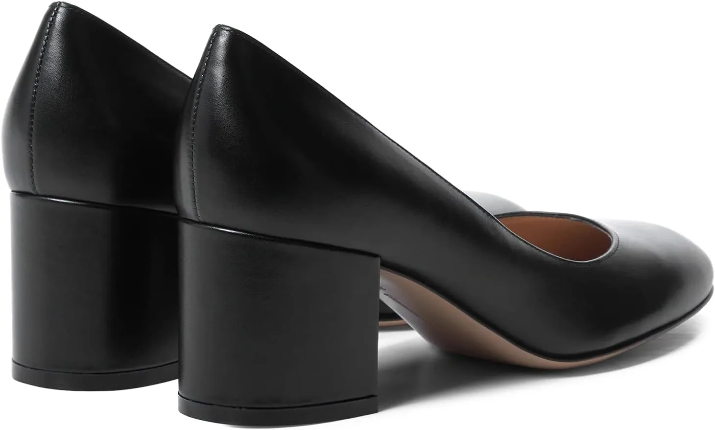 MOOMMO Women Classic Chunky Block Heel Suede Pumps Round Closed Toe Slip On 2" Low Thick Heels Dress Shoes Matte Patent Spring Fashion Office Ladies Work Pump Basic Shoe Elegant Wedding 4-11 M US