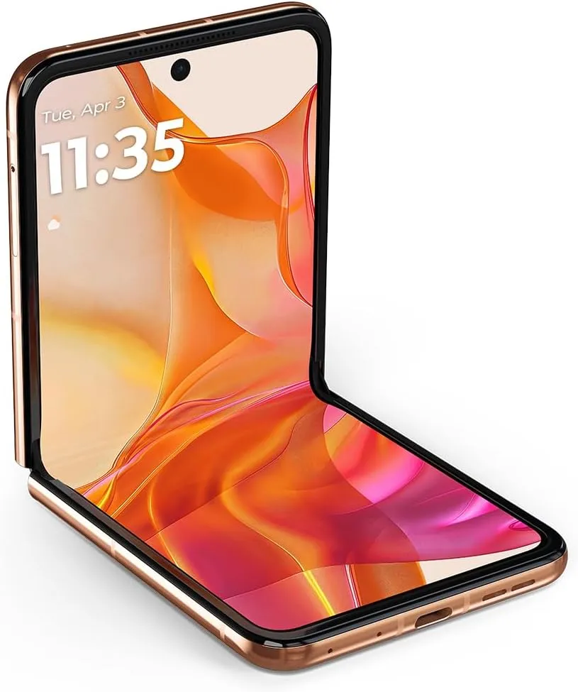 Motorola razr  | 2024 | Unlocked | Made for US 12/256 | 50MP Camera | Peach Fuzz