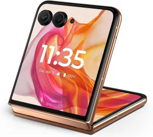 Motorola razr  | 2024 | Unlocked | Made for US 12/256 | 50MP Camera | Peach Fuzz