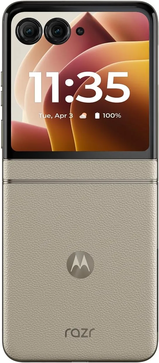 Motorola razr | 2024 | Unlocked | Made for US 8/256GB | 50MP Camera | Beach Sand