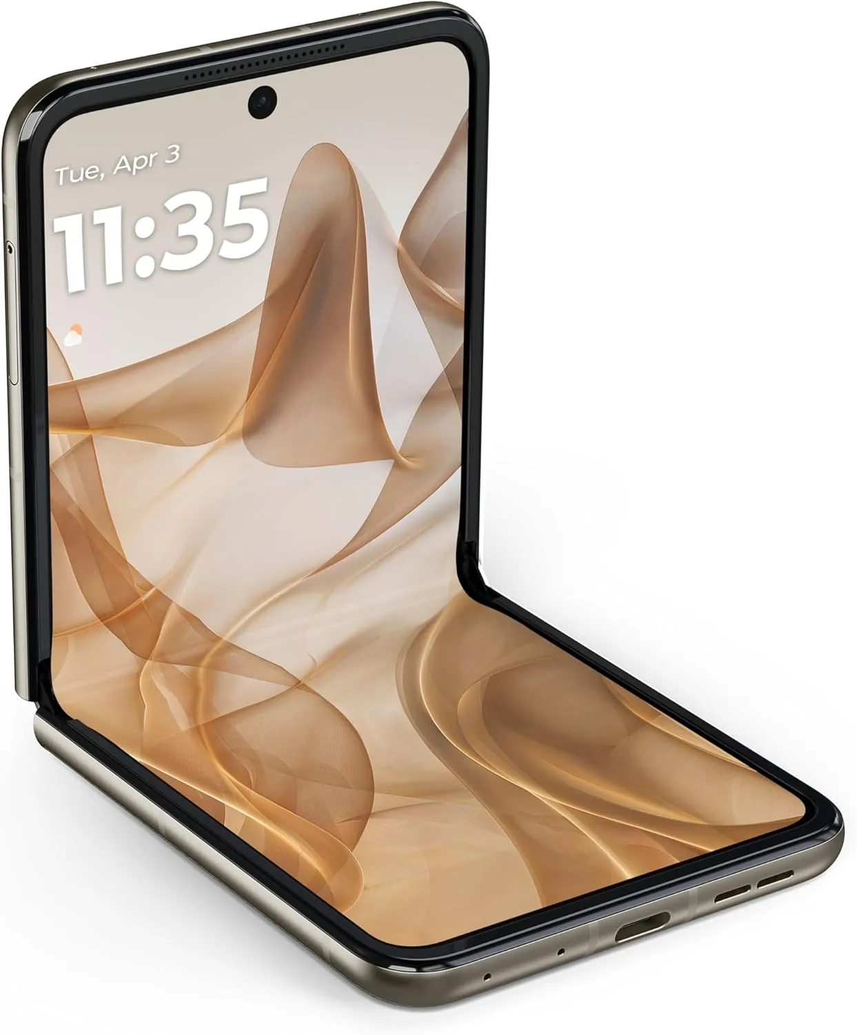 Motorola razr | 2024 | Unlocked | Made for US 8/256GB | 50MP Camera | Beach Sand