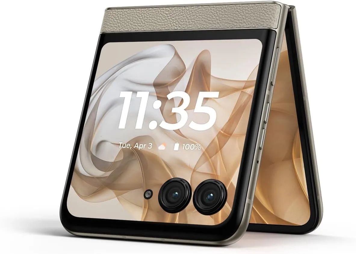 Motorola razr | 2024 | Unlocked | Made for US 8/256GB | 50MP Camera | Beach Sand