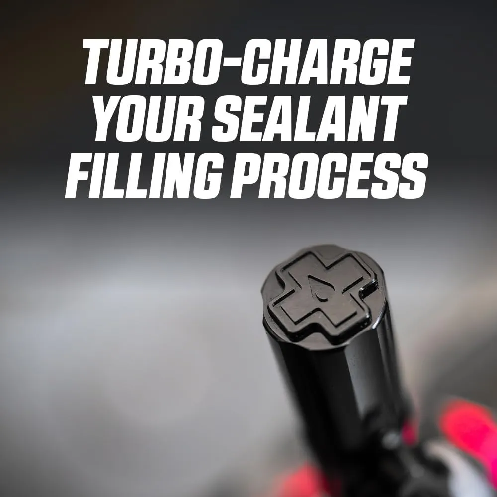 Muc-Off Big Bore Hybrid Tubeless Valves, Iridescent 35mm - Precision Engineered Dust Caps for Bikes with Revolutionary Airflow Technology - Schrader Valve Caps for Tubeless MTB/Road/Gravel Bikes