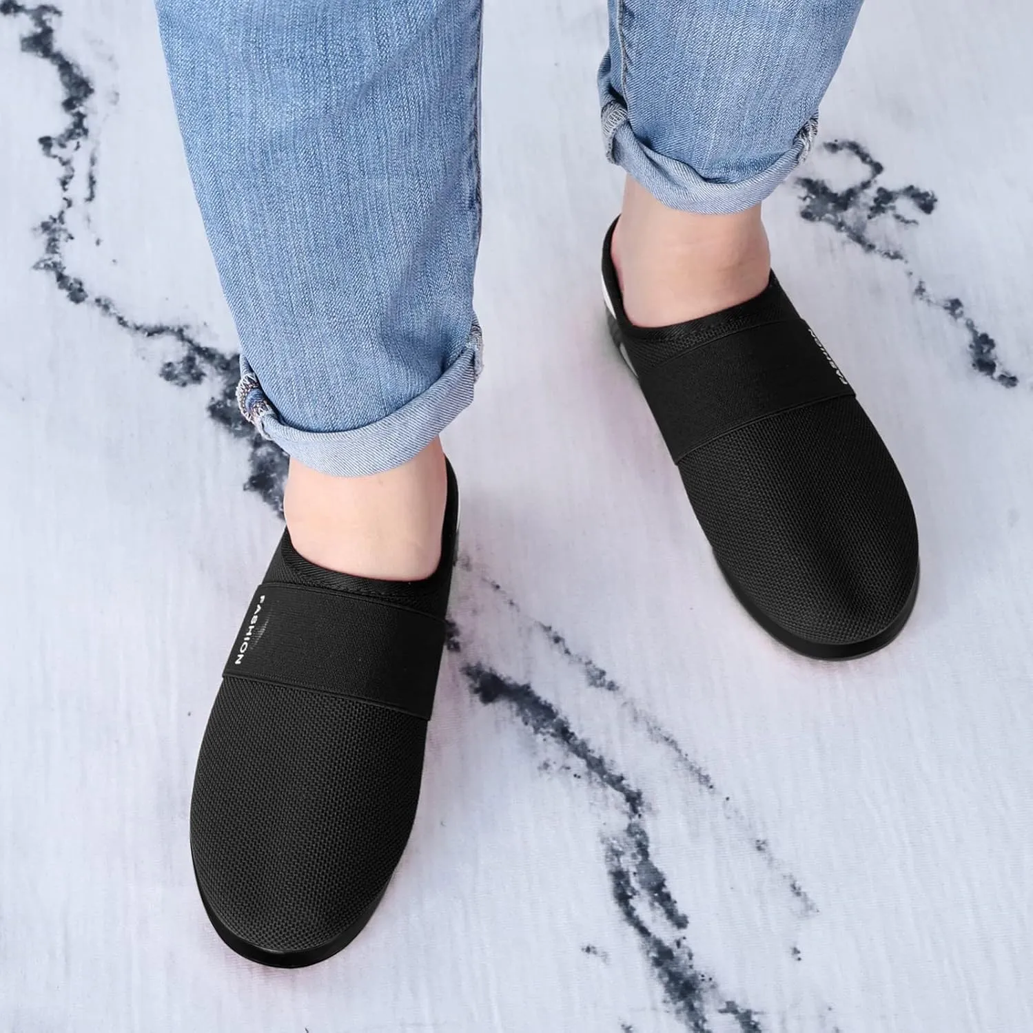 Mules for Women 2025 Backless Walking Sneakers Mens Tennis Shoes Comfortable Women Shoes Casual Waterproof Sneakers Waterproof Tennis Shoe Loafers Shoe