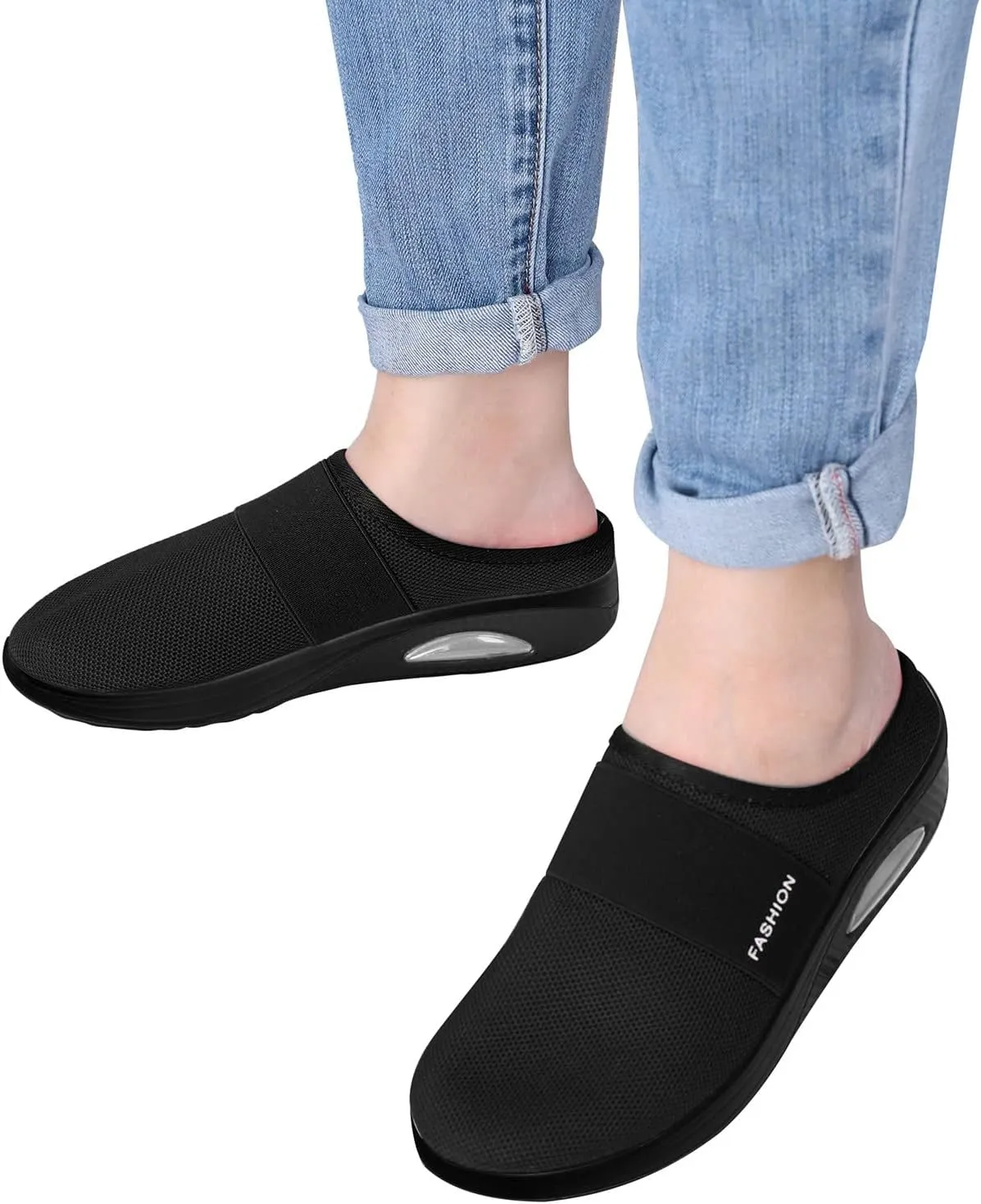Mules for Women 2025 Backless Walking Sneakers Mens Tennis Shoes Comfortable Women Shoes Casual Waterproof Sneakers Waterproof Tennis Shoe Loafers Shoe