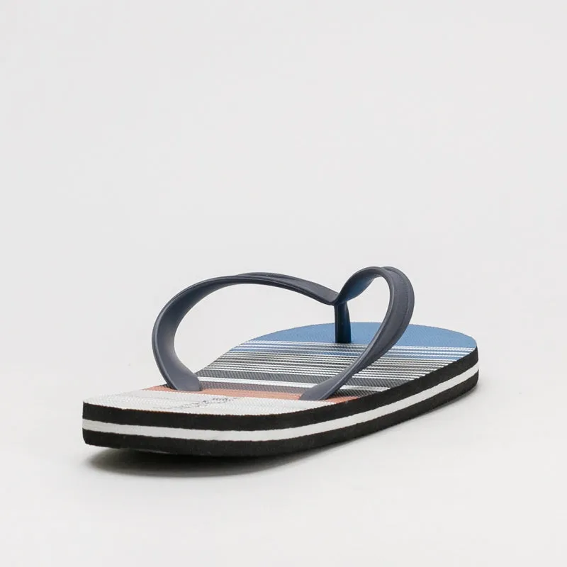 Multi Stripes Flip Flops _ 161098
