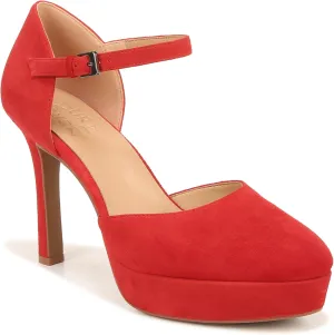 Naturalizer Women's Crissy Platform Ankle Strap Pump