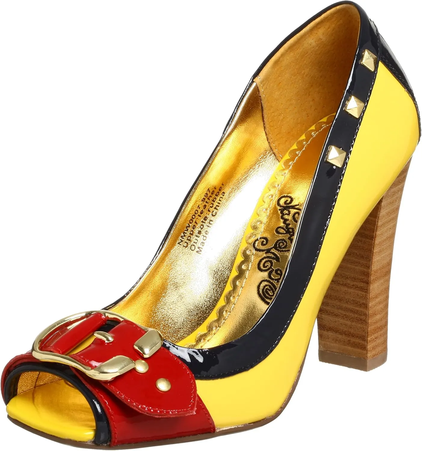 Naughty Monkey Women's Colorful Talk Pump