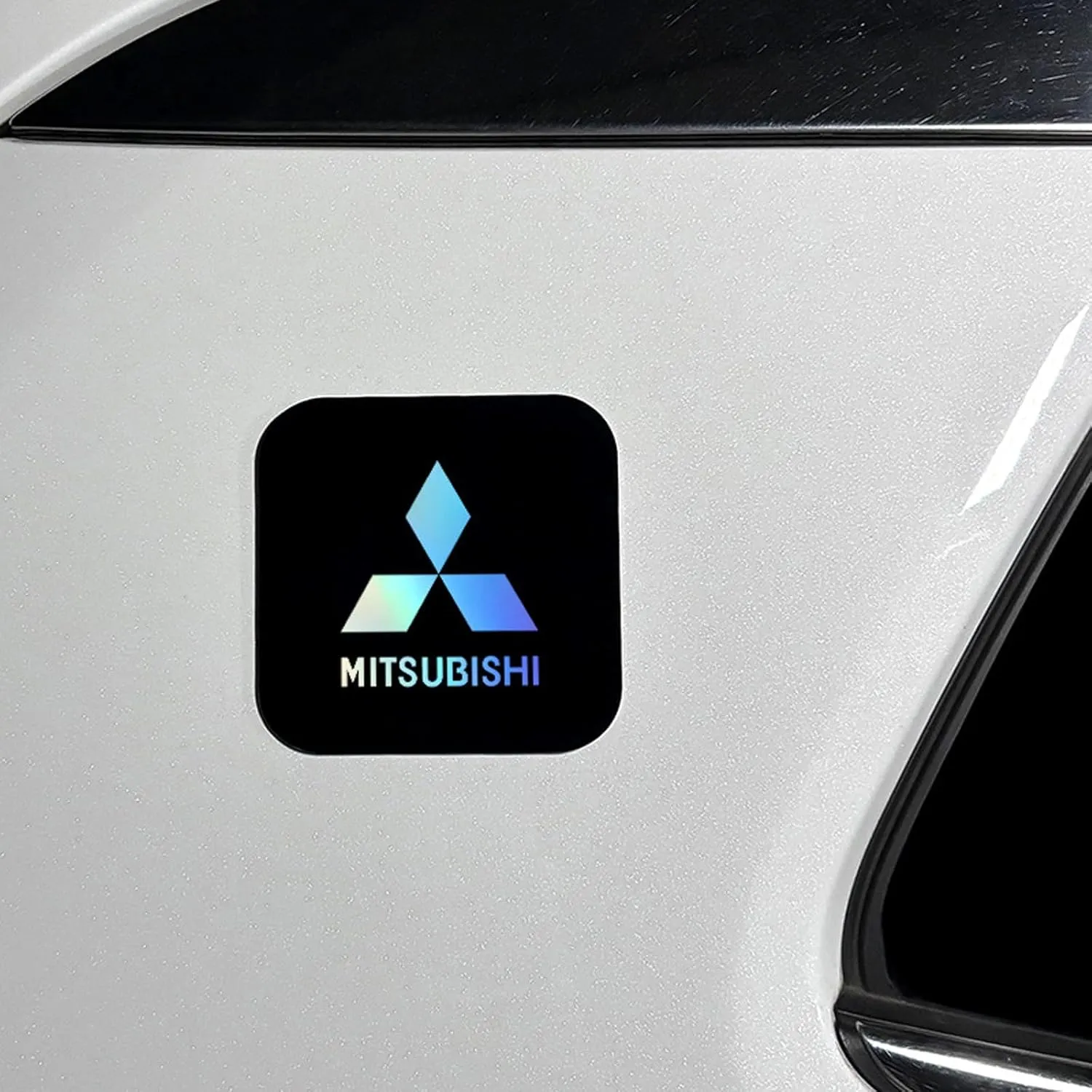 Oil Tank Cap Sticker for Mitsubishi Grandis 2003 2004 2005 2006 2007 08 09 10 11, Fuel Door Decal Car Accessories, Gas Cap Trim for A Sleek Exterior Look,A