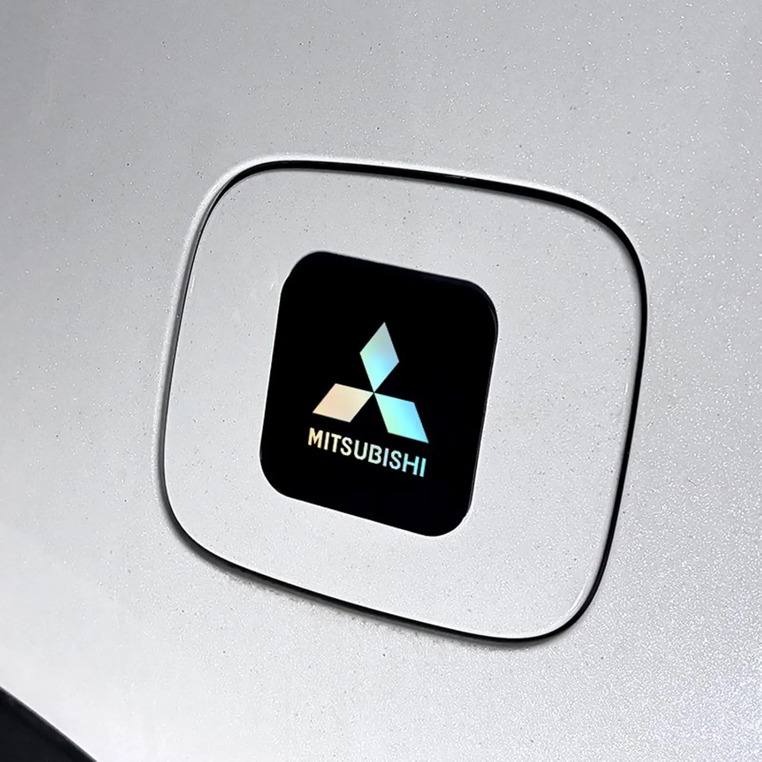 Oil Tank Cap Sticker for Mitsubishi Grandis 2003 2004 2005 2006 2007 08 09 10 11, Fuel Door Decal Car Accessories, Gas Cap Trim for A Sleek Exterior Look,A