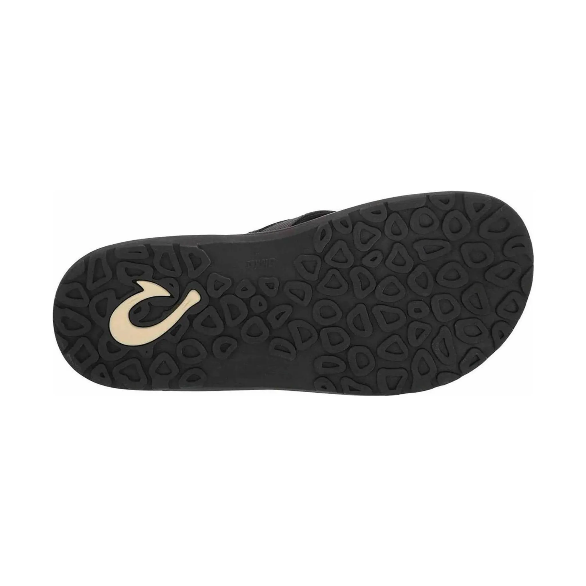 OluKai Men's Ohana Koa Flip Flop - Lava Rock
