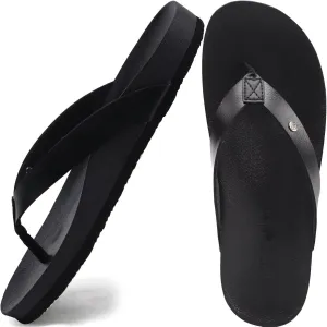 ONCAI Womens Flip Flops For Women Comfortable Strap Yoga Mat Non-Slip Women's Thong Sandal Casual Summer Beach Slippers With Arch Support