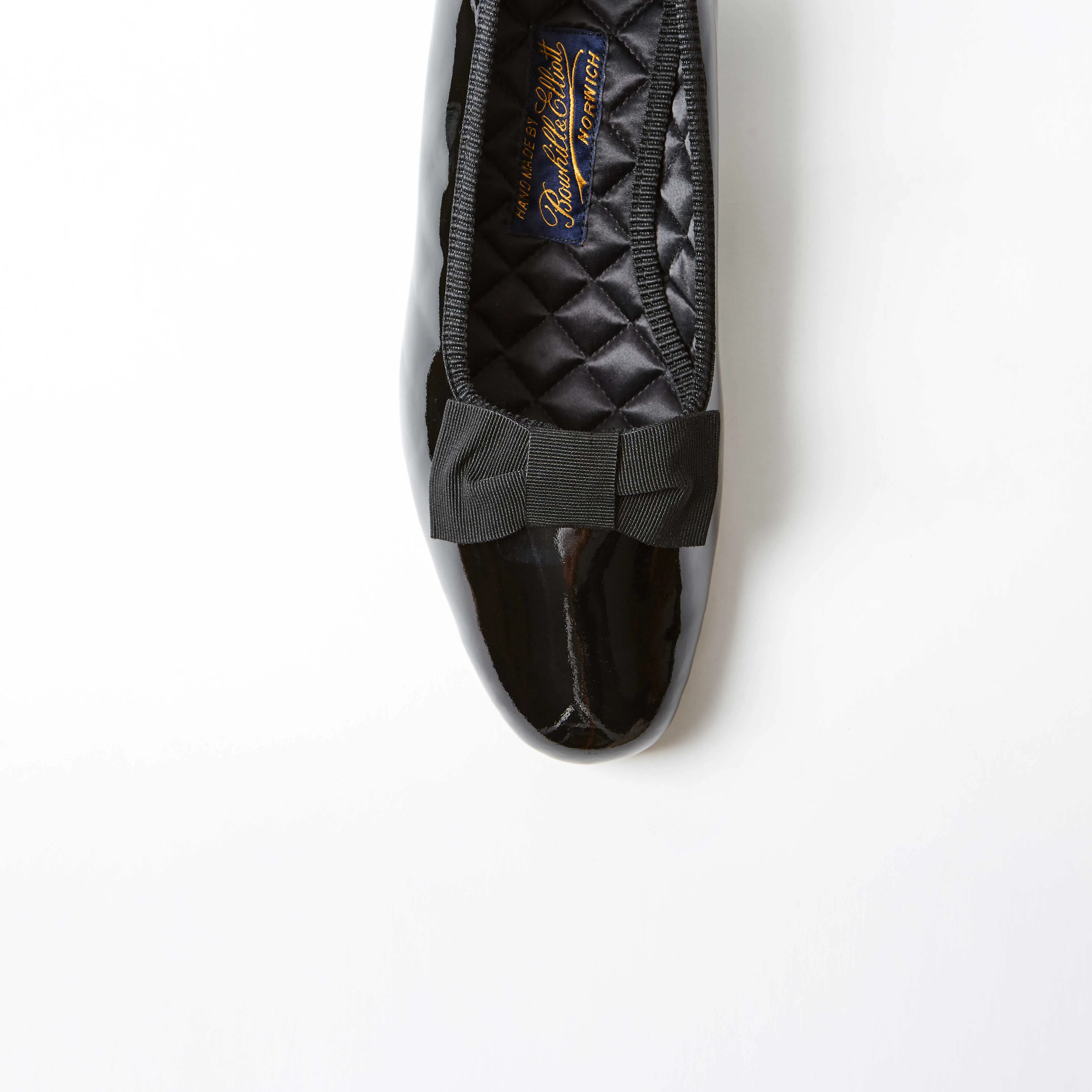 Opera Pump Black Patent, Bowhill & Elliott