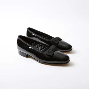 Opera Pump Black Patent, Crockett & Jones