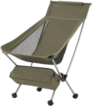 Outdoor Chair Folding Camping Chair Ultralight Backpack Camping Chair Travel Hiking Foldable Portable Outdoor Beach Backpack Seat, Breathable Double-Sided Mesh Camping Chair Foldable Chair