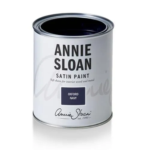 Oxford Navy Satin Paint 750ml