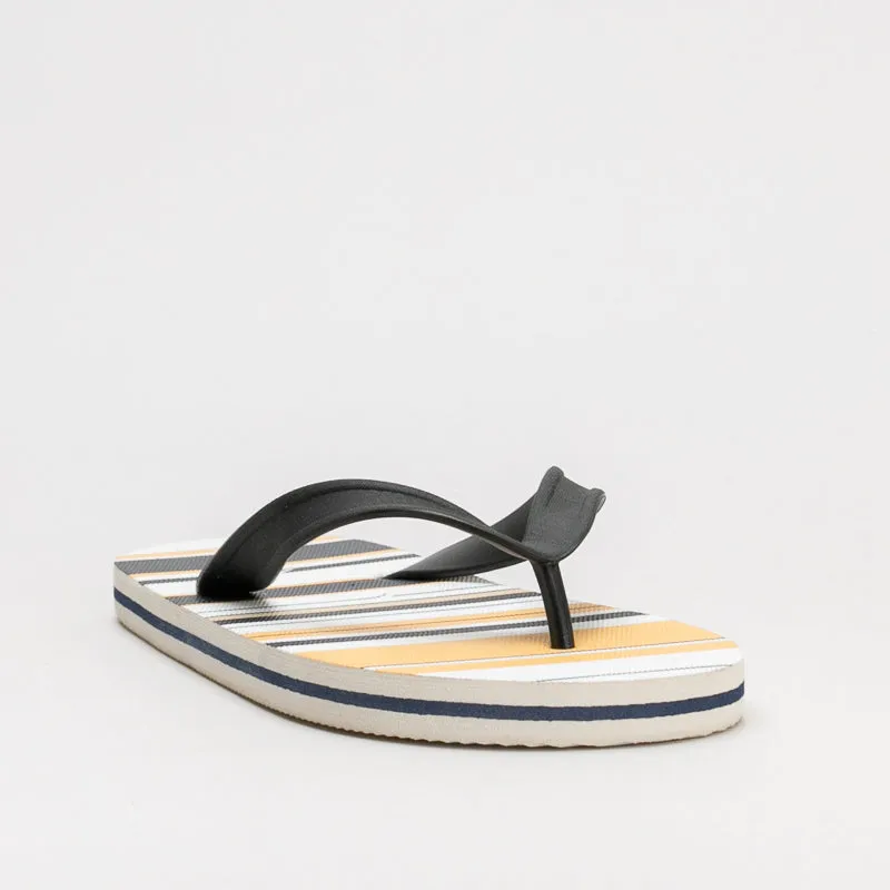 Panel Stripes Flip Flop _ 161097