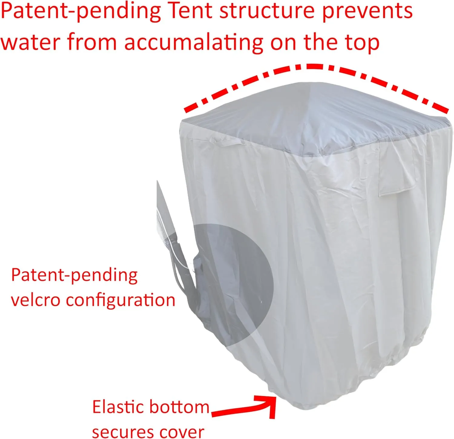 Patent Pending A1 AC Covers for Outside Unit Compatible with Lennox air conditioner cover covers for winter 30 x 30 x height(26-31) inches