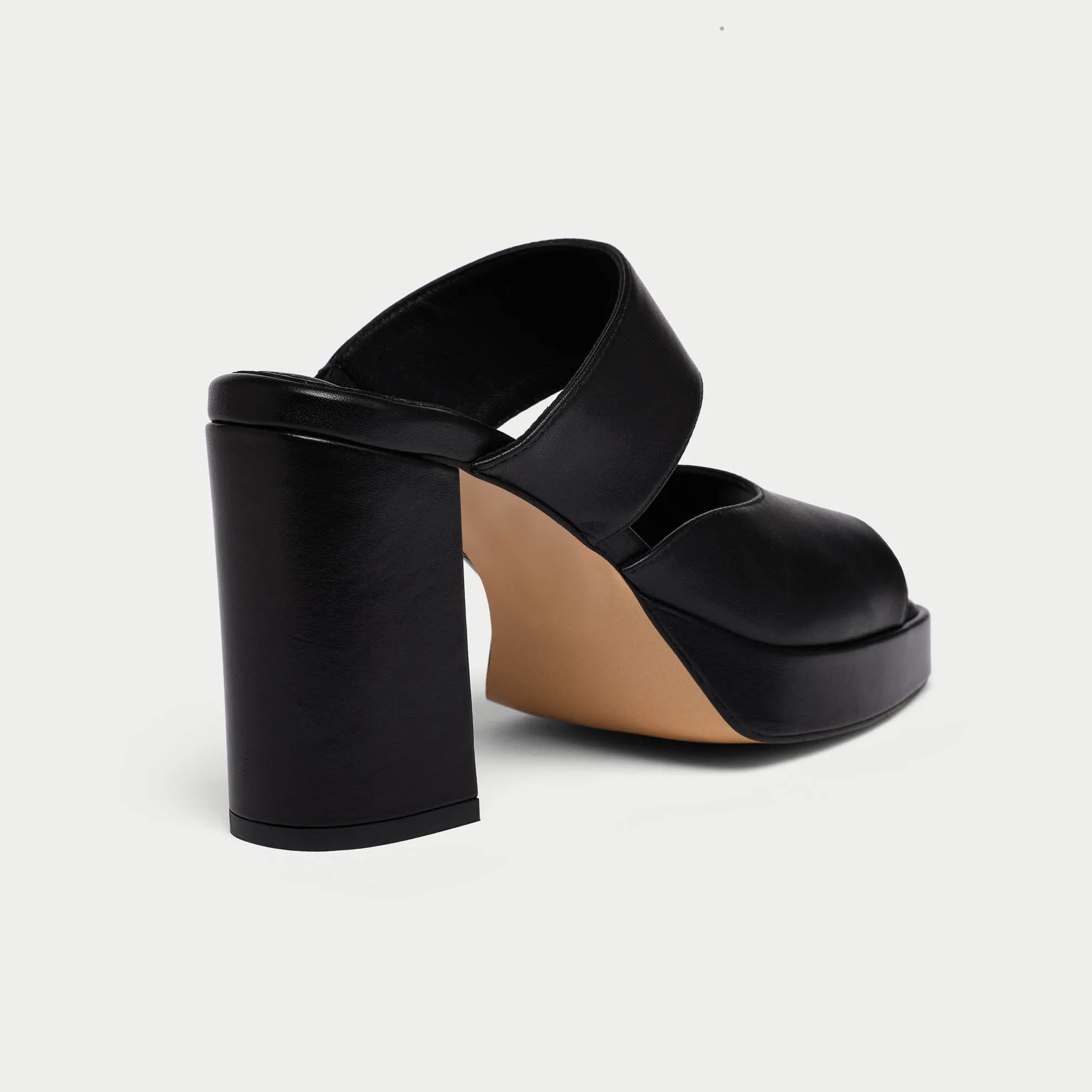 Paulette - Black Leather