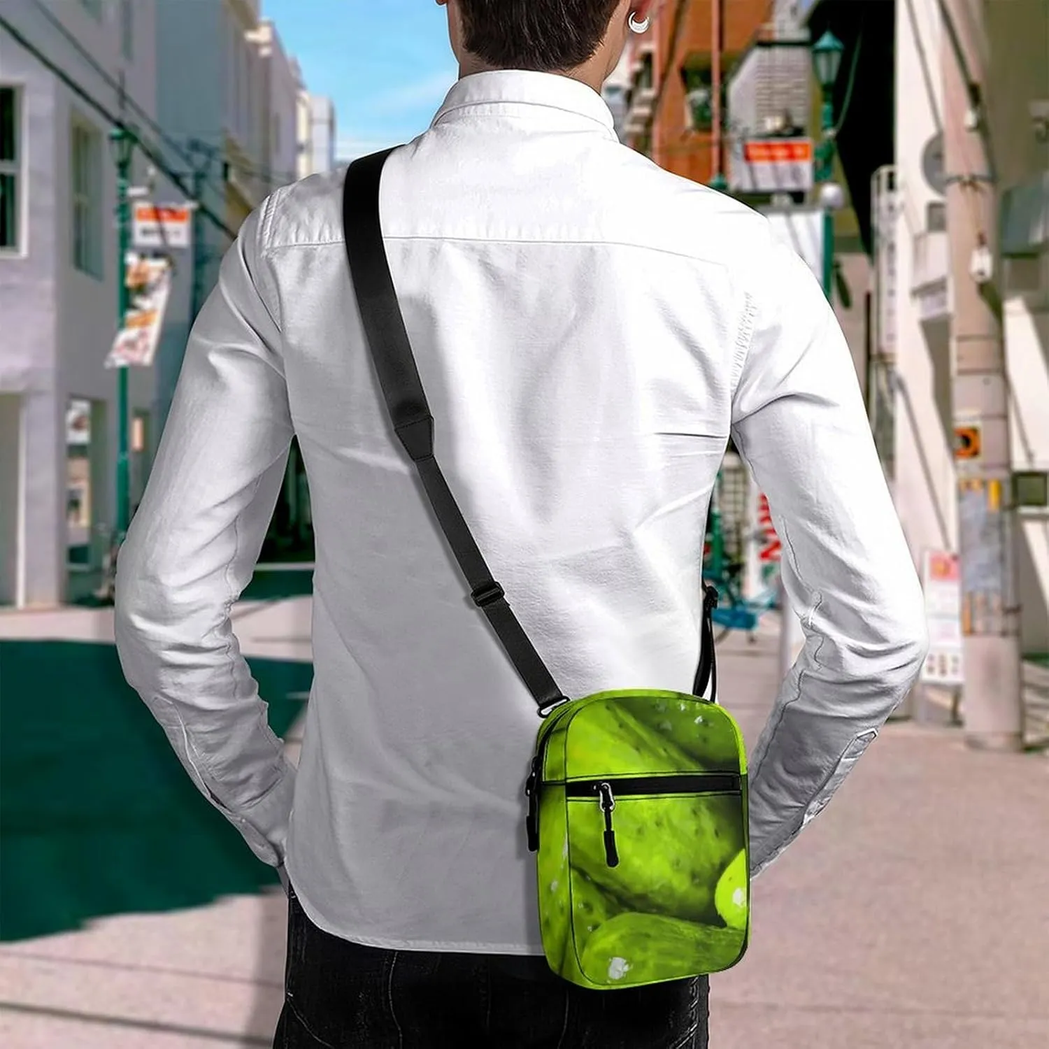 Pickles Pickle Crossbody Bag Small Shoulder Bag Waterproof, Lightweight And Convenient