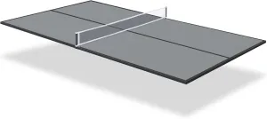 Ping Pong Table Top, 84" Mid-Size Foldable Ping Pong Table Topper for Pool Table, Indoor Outdoor Table Tennis Conversion Top w/Net & Premium Foam Padding, Lightweight and Portable