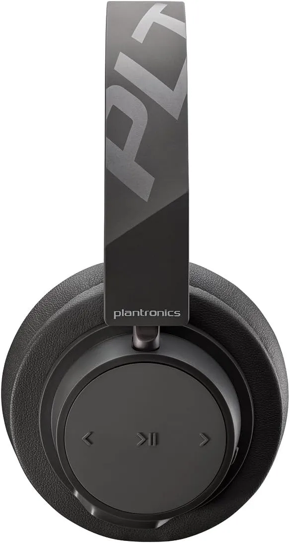 Plantronics 211138-99 Backbeat Go 600 Noise-Isolating Headphones, Over-The-Ear Bluetooth Headphones, Black