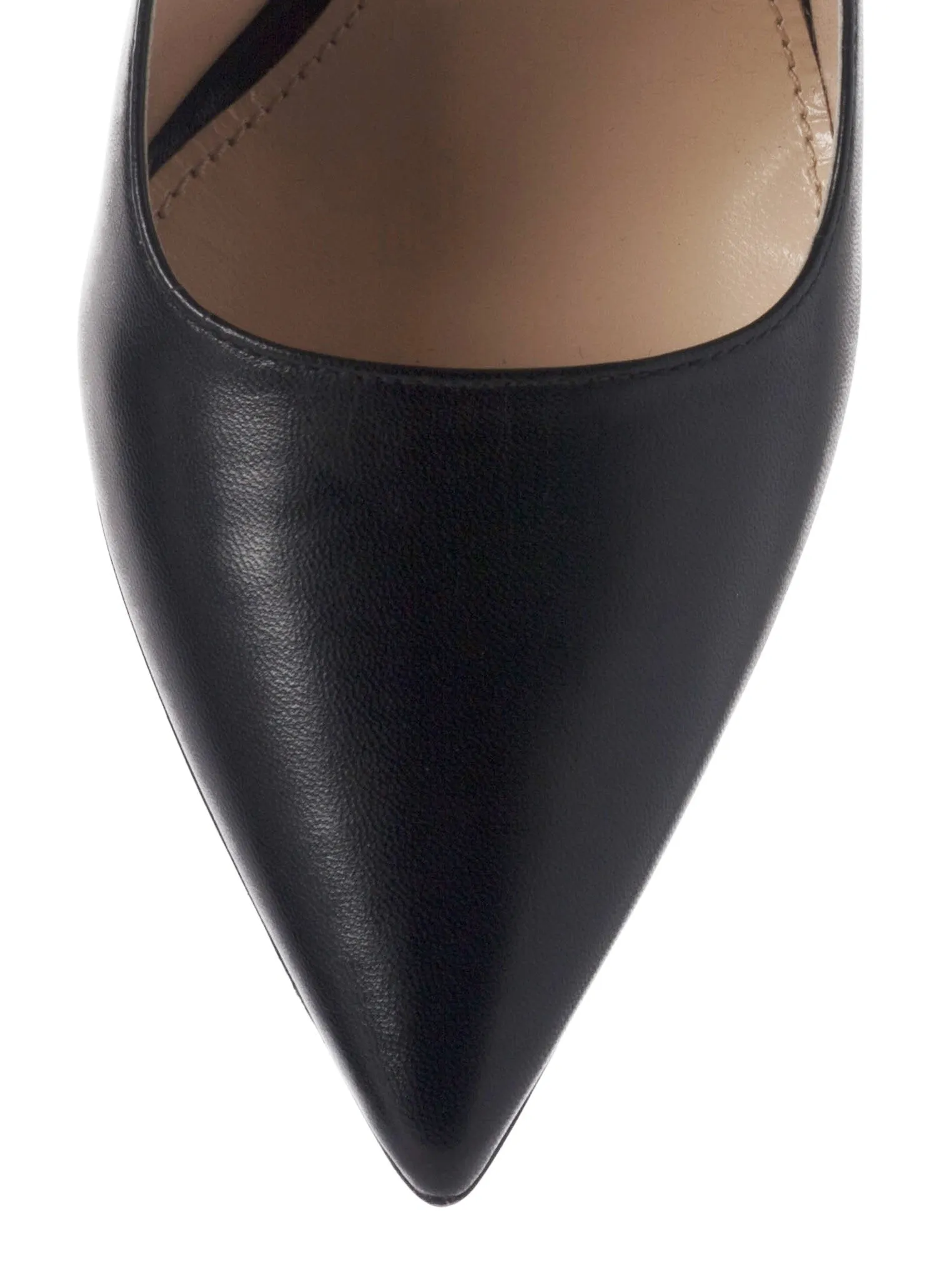 Pointed Toe High-Heel Pump - Black