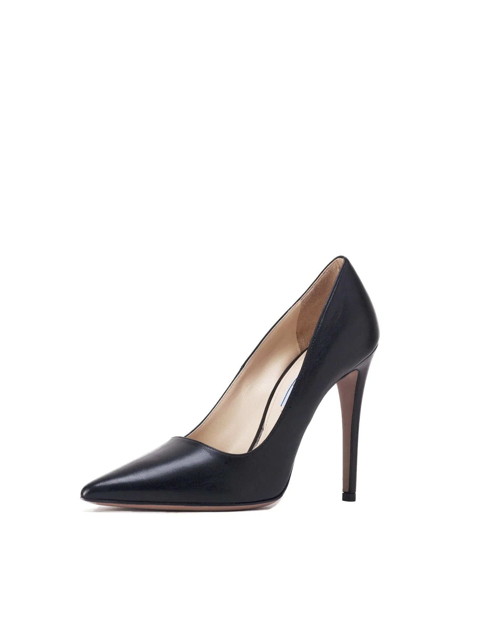 Pointed Toe High-Heel Pump - Black