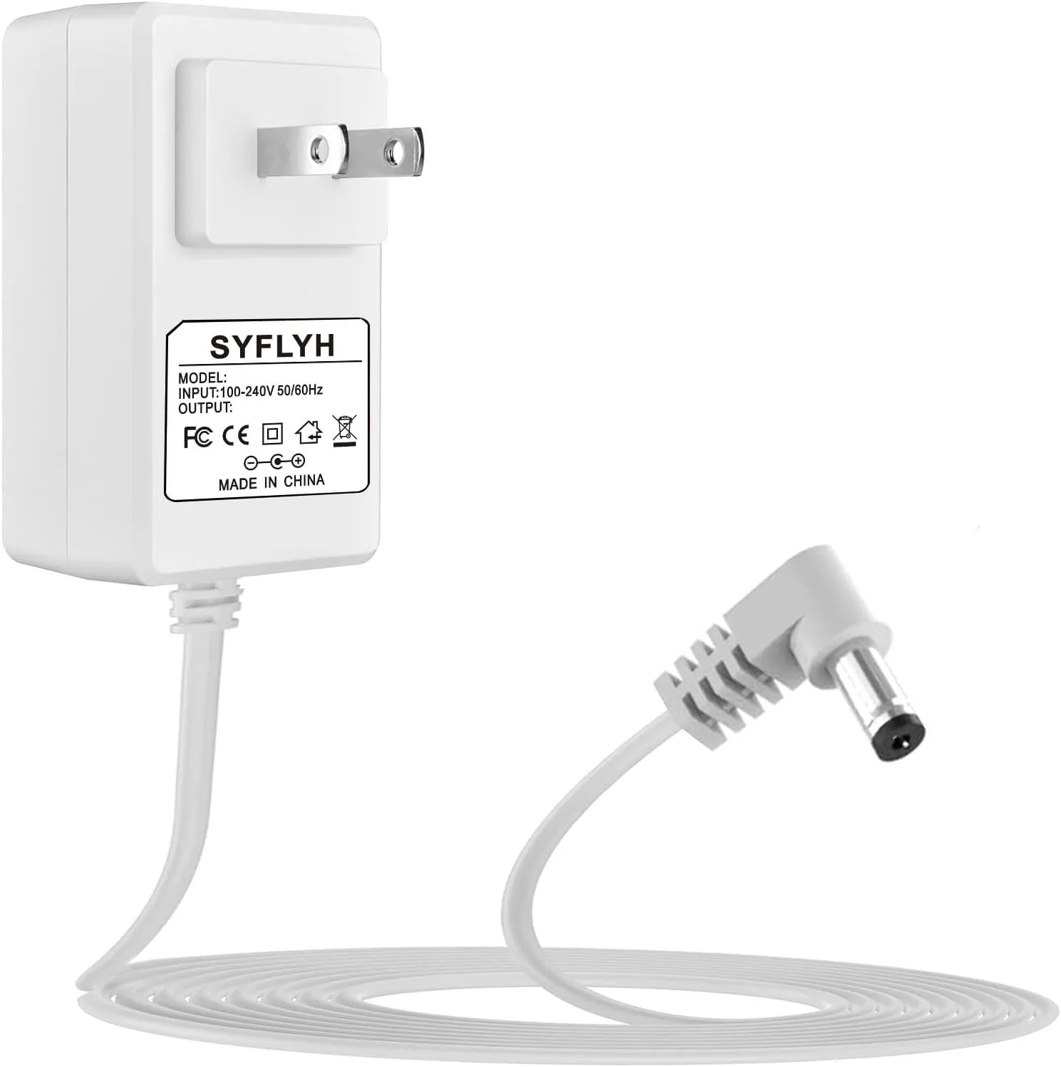 Power Adapter Cord for Engel - ENG-AP Portable Live Bait 2 Speed Aerator Pump #2945-0095 Byx
