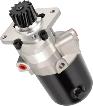Power Steering Pump 523092M91 Compatible with Massey Ferguson 165, 175, 255, 255 Perkins AD-212, 265, 275, 382, 50C, 50D, 6500, MF165, MF175, MF255, MF265, MF275 Replace 523092M 523092M1