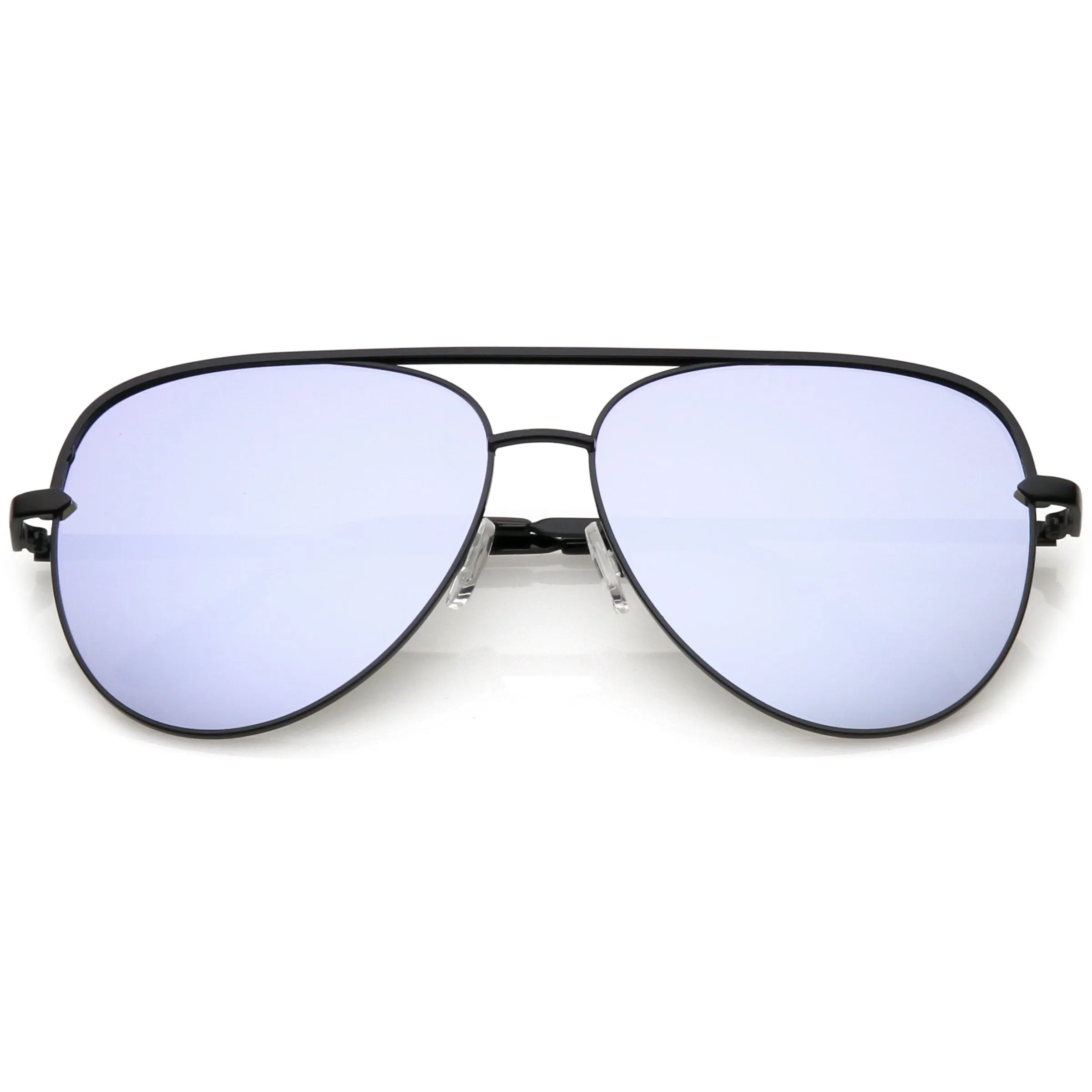 Premium Oversize Mirrored Flat Lens Aviator Sunglasses C361