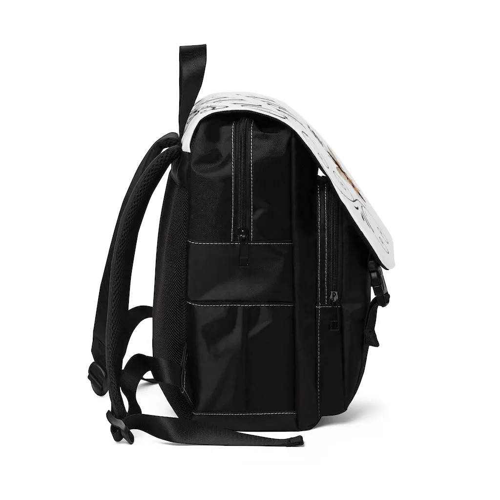 Queen Bee Unisex Casual Shoulder Backpack