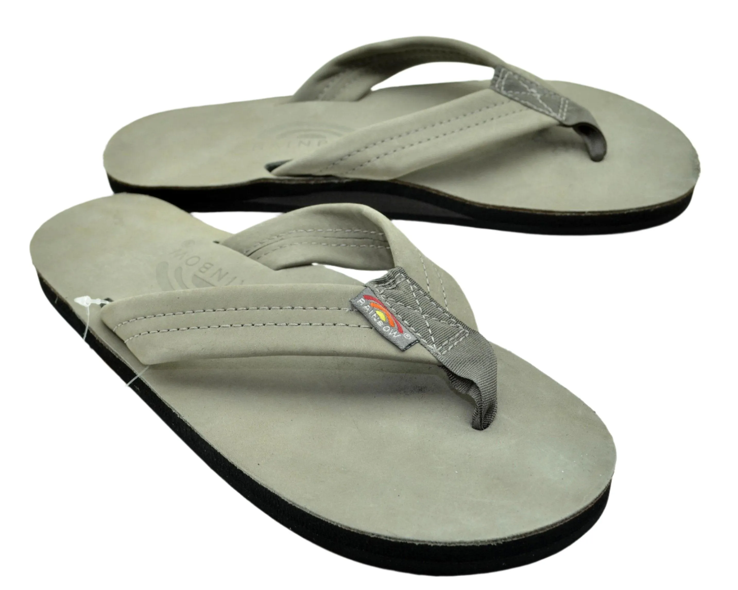 Rainbow Women's Sandal Wide Strap Single Layer 301 ALTS_GREY