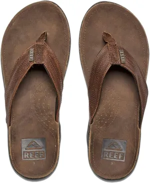 REEF J-Bay III Men's Full Grain Leather Flip Flop