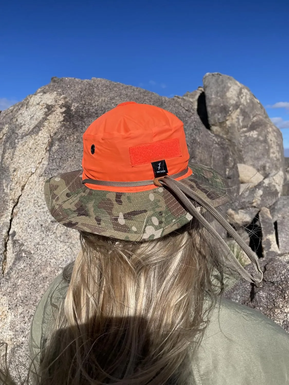 Reversible Blaze Boonie hat- 100% Ripstop - Scouting, Tactical, SAR, Hunting, Hiking, Camping, Fishing, Sun hat