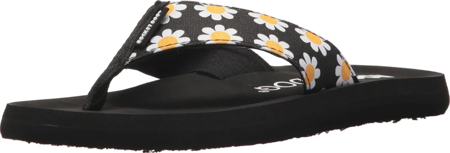 Rocket Dog Women's Adios Daisy Field Cotton Flip-Flop
