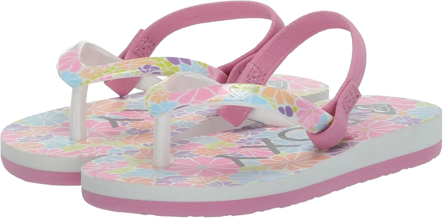 Roxy Women's Pebbles Sling Back Flip Flop Sandal