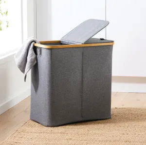 Sagano Foldable Dual Compartment Hamper