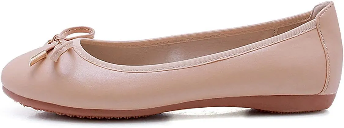 SAILING LU Women's Foldable Flat Shoes Portable Travel Ballet Flats Roll Up Slipper Shoes