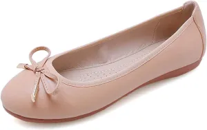 SAILING LU Women's Foldable Flat Shoes Portable Travel Ballet Flats Roll Up Slipper Shoes